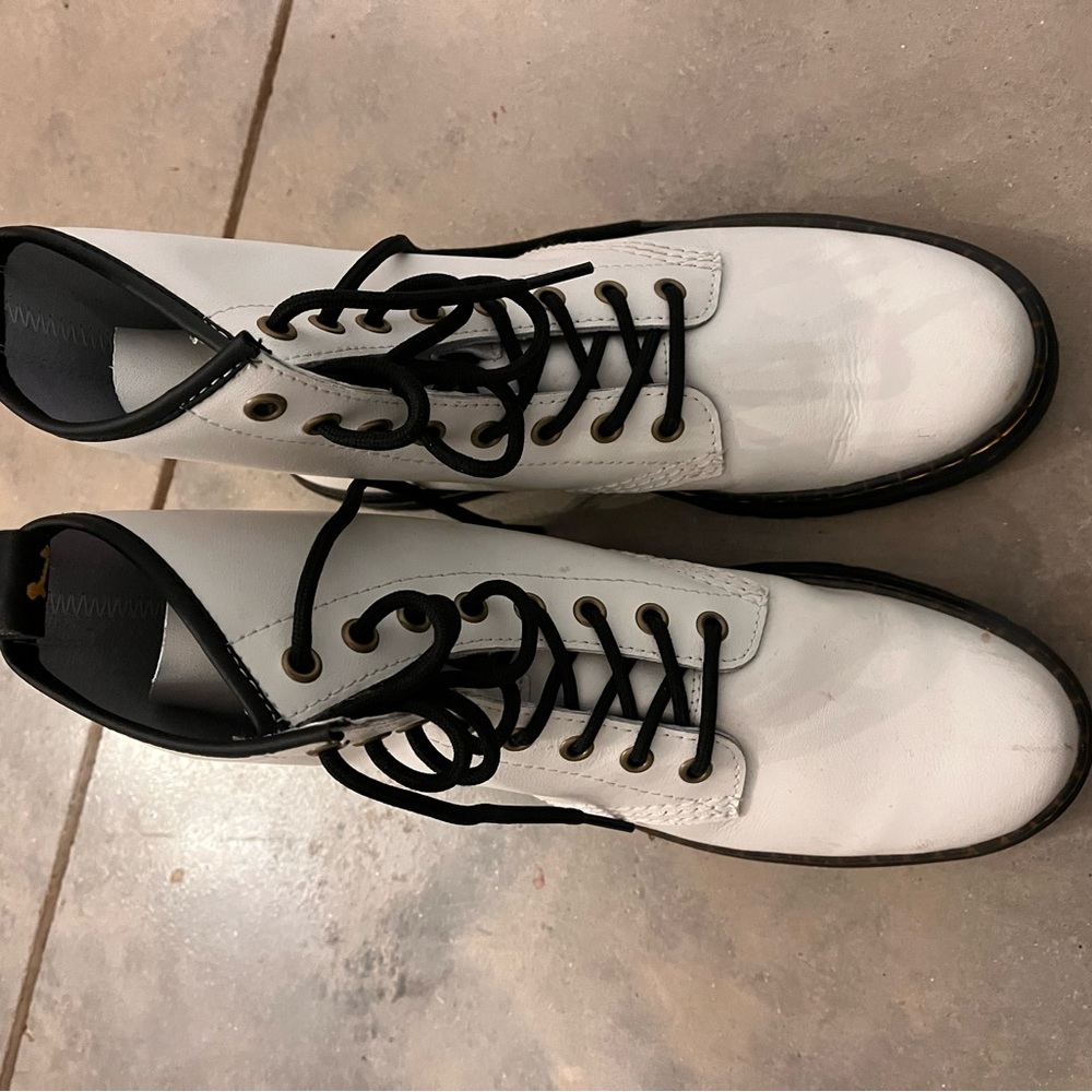 White Women’s Doc Martins